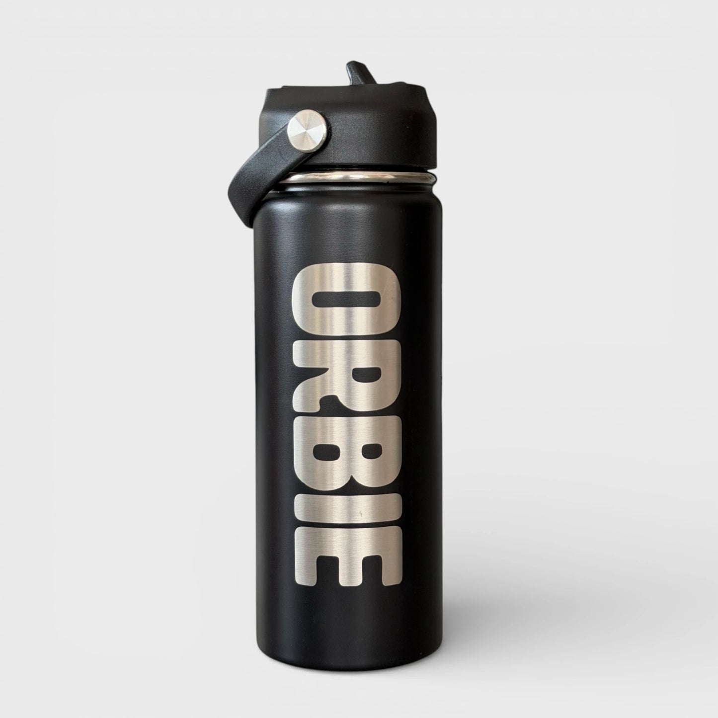 Orbie 18oz Insulated Bottle - Black