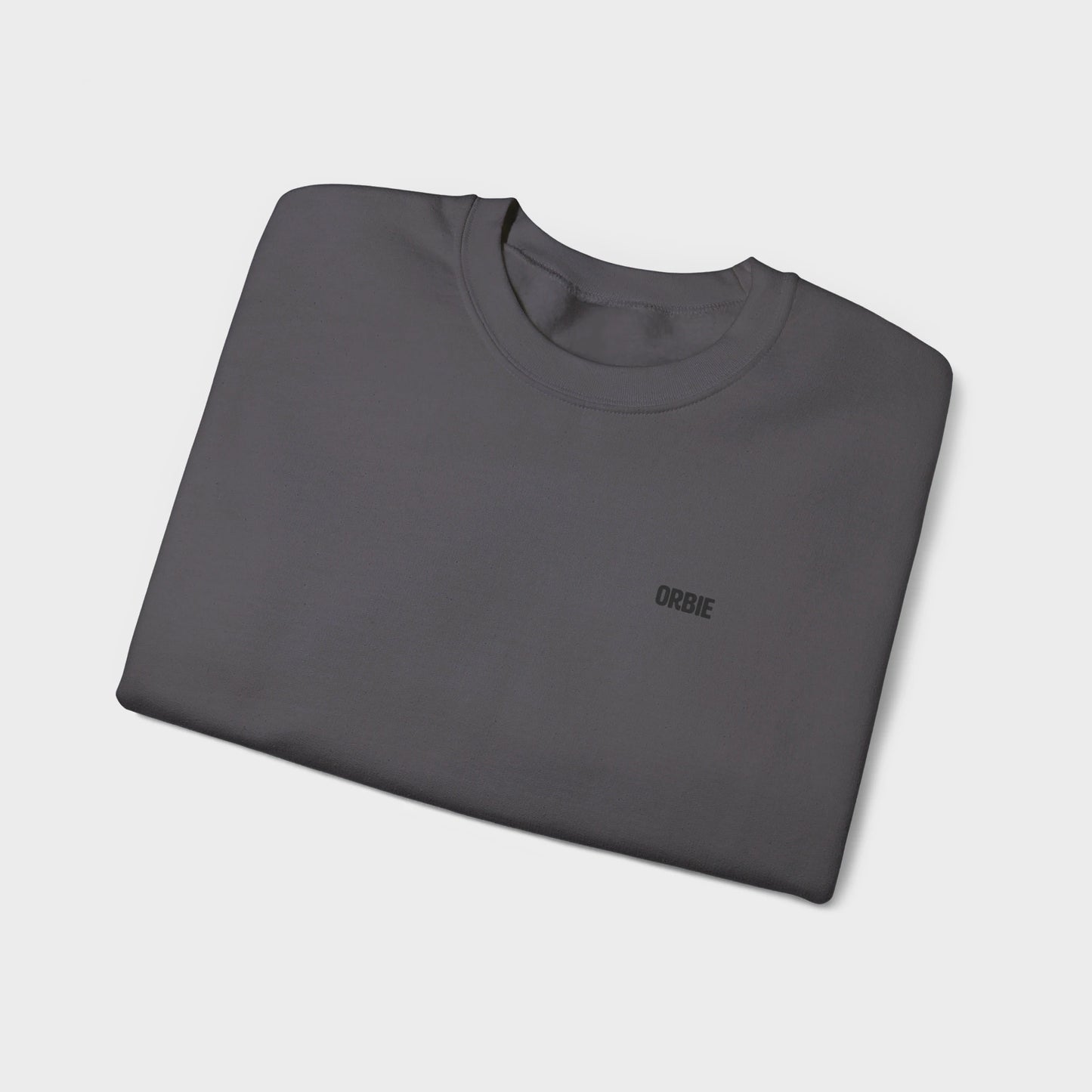 Orbie Mini Logo Unisex Crew Neck - Charcoal/Black