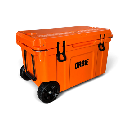 Orbie 55 Wheeled Cooler - Orange