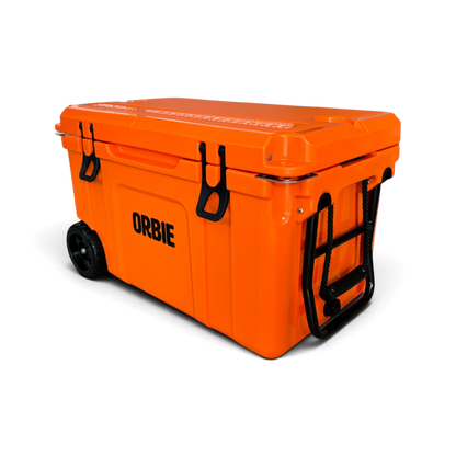 Orbie 55 Wheeled Cooler - Orange