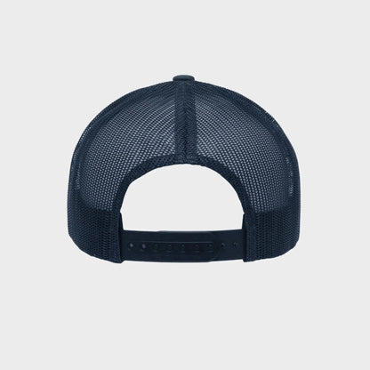 Orbie Badge Logo Trucker Hat - Navy