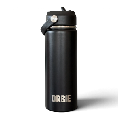 Orbie 18oz Insulated Bottle - Black