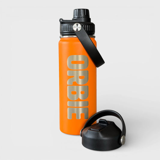 Orbie 18oz Insulated Bottle - Orange