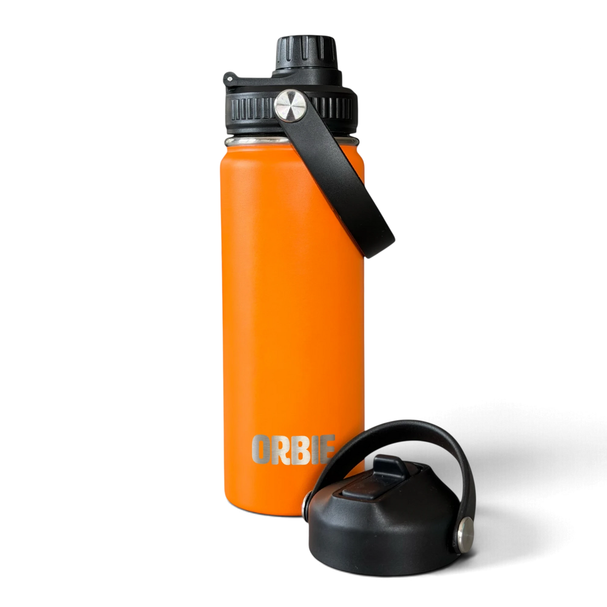 Orbie 18oz Insulated Bottle - Orange