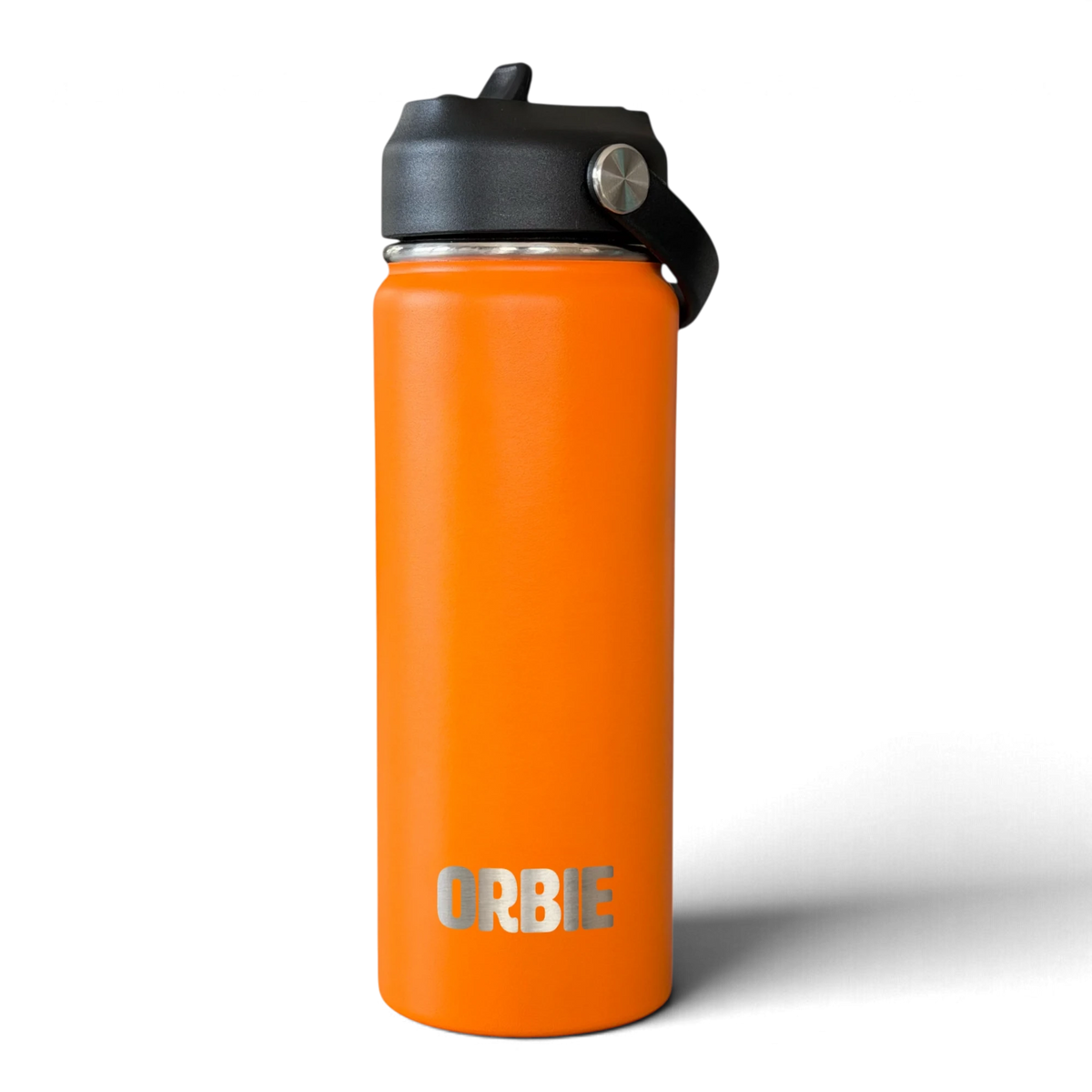 Orbie 18oz Insulated Bottle - Orange