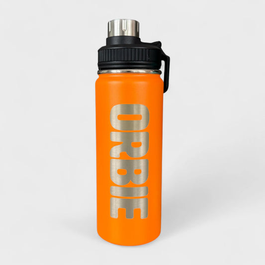 Orbie 18oz Insulated Bottle - Orange