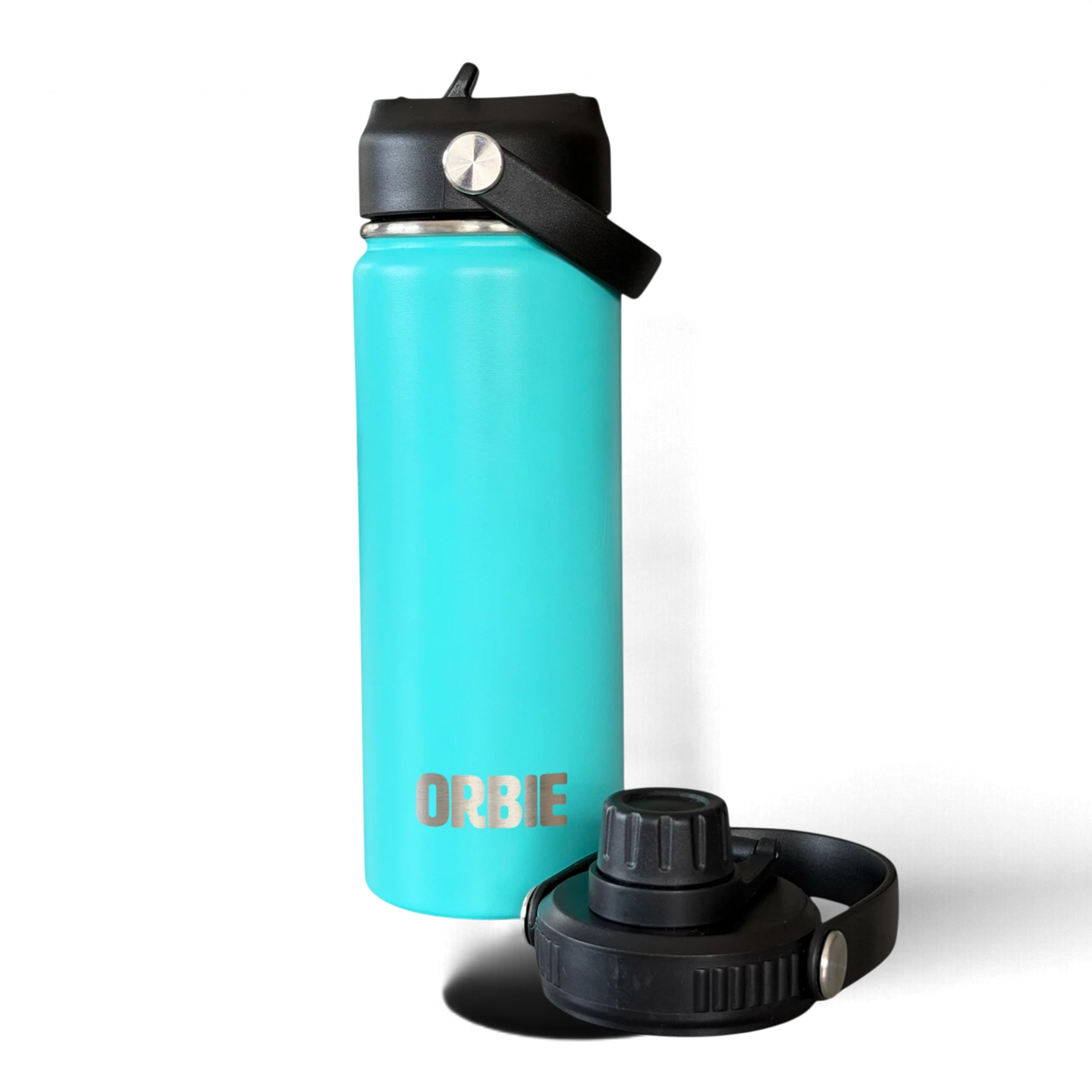 Orbie 18oz Insulated Bottle - Turquoise