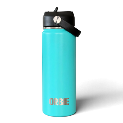 Orbie 18oz Insulated Bottle - Turquoise