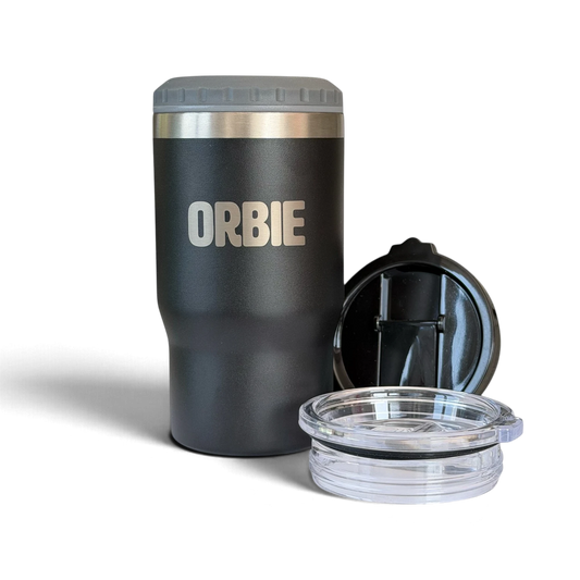 Orbie 12oz Insulated Cup - Black