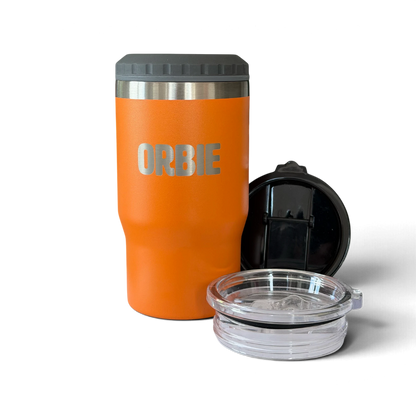 Orbie 12oz Insulated Cup - Orange