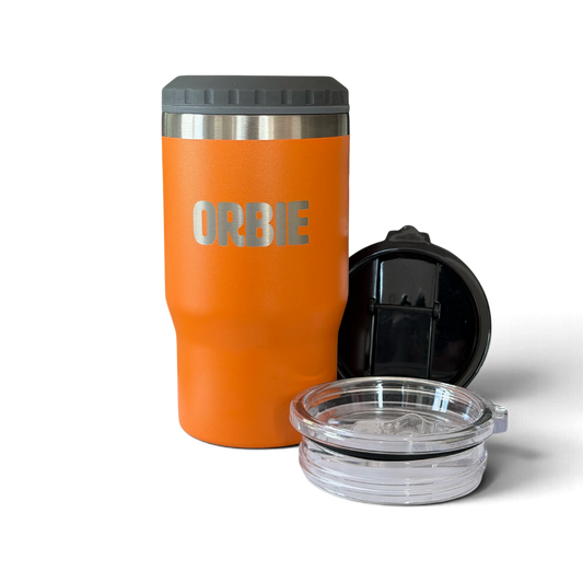 Orbie 12oz Insulated Cup - Orange