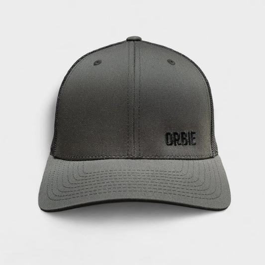 Orbie Mini Logo Trucker Hat - Charcoal