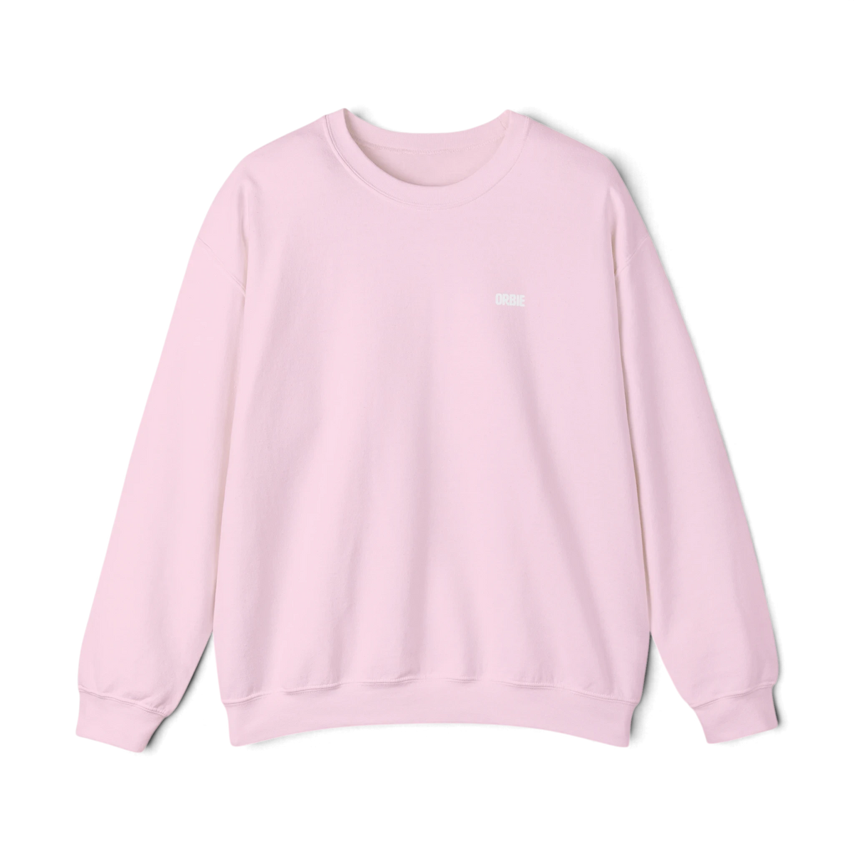 Orbie Mini Logo Unisex Crew Neck - Pink/White