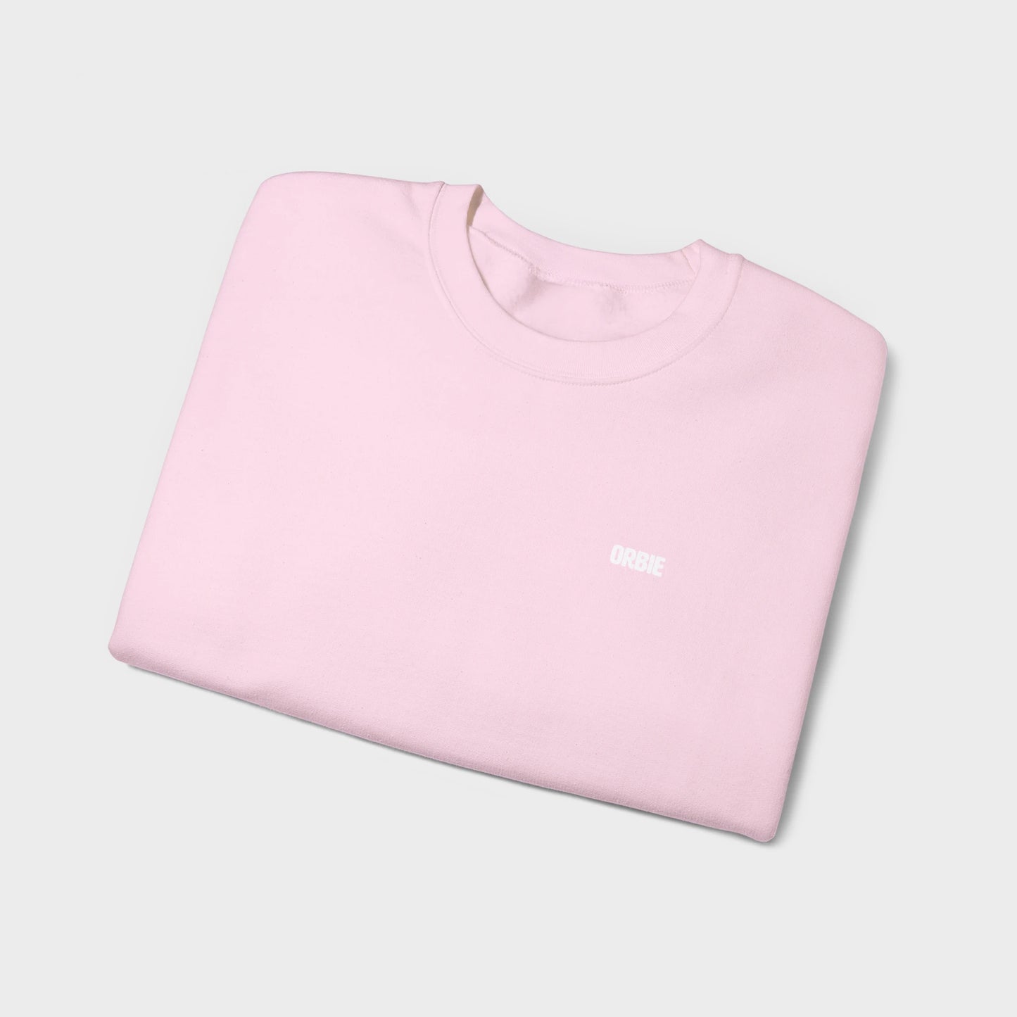 Orbie Mini Logo Unisex Crew Neck - Pink/White