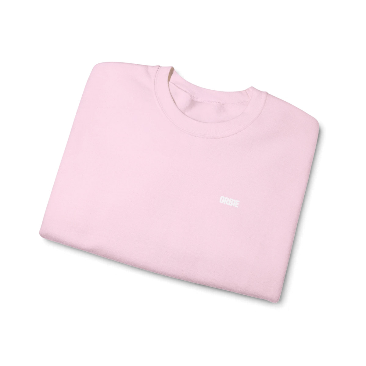 Orbie Mini Logo Unisex Crew Neck - Pink/White