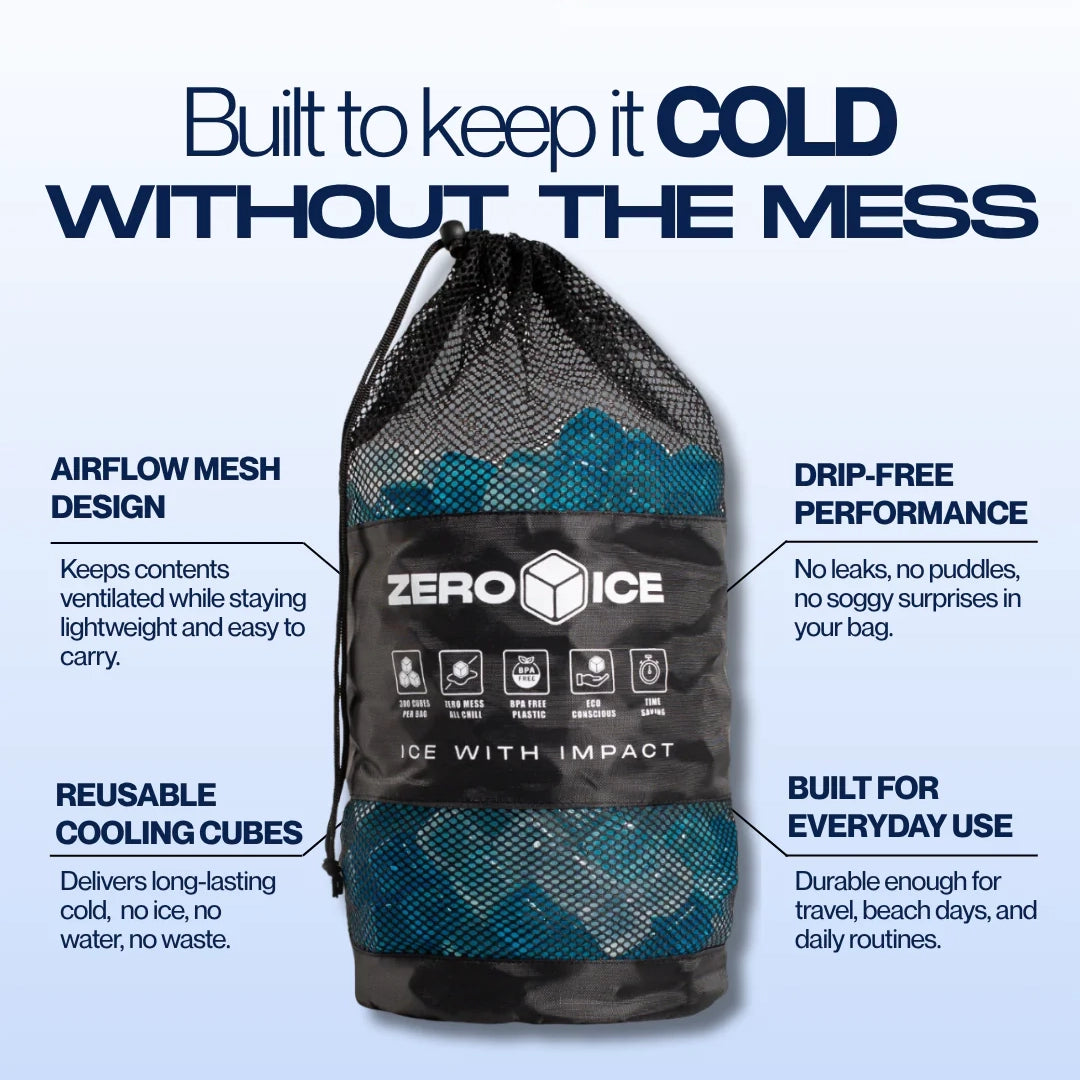 Zero Ice Reusable Cubes - Mini